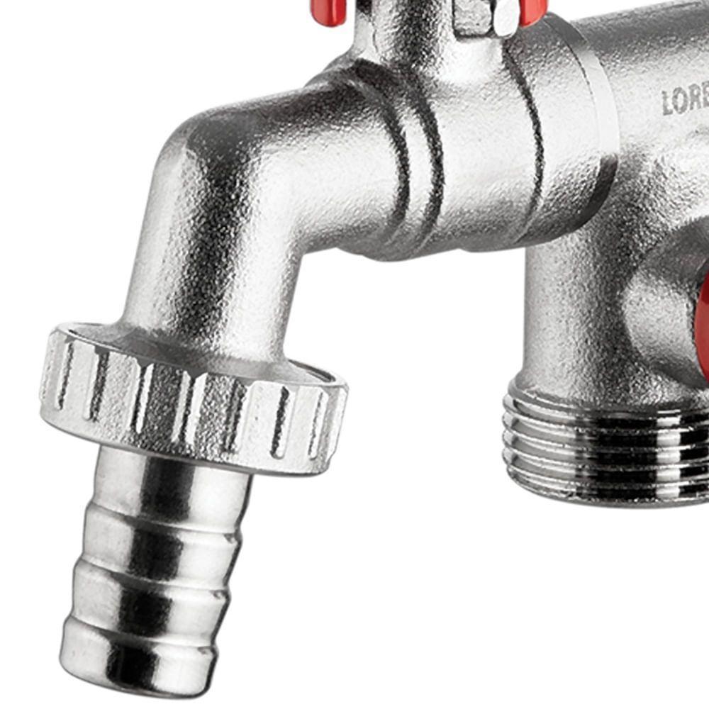 Torneira De Esfera Para Máquina De Lavar Dn15-20 1131 C12 - 7048502 - Lorenzetti - 2