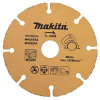 Disco De Serra Tungstênio Para Madeira 110mm - B-40668 - Makita Disco Tungstenio P-madeira 110mm Makita B-40668 - 1