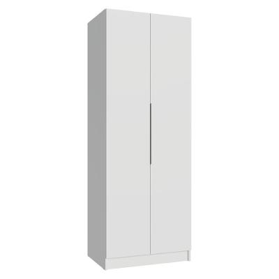 Guarda-roupa Modulado 2 Portas 2 Gavetas 1 Cabideiro Branco Neo Madesa