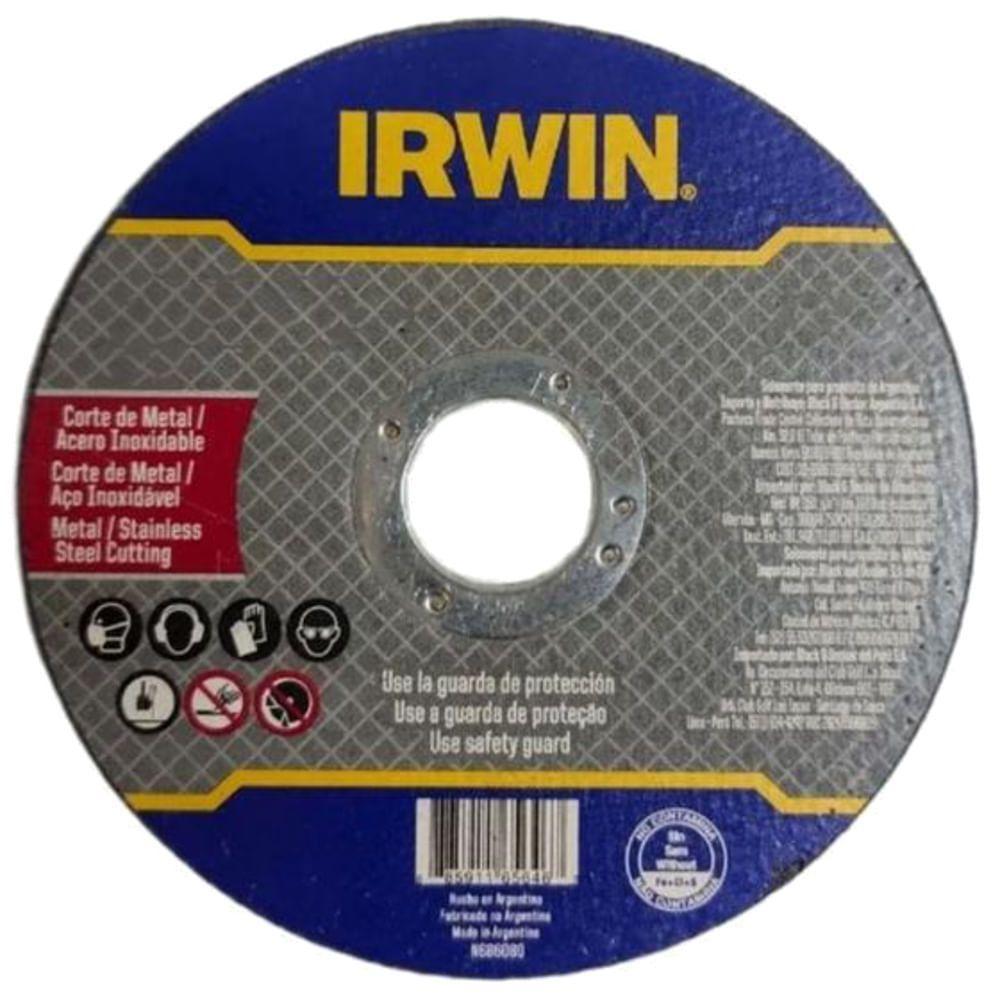 Disco De Corte Fino Metal Inox 7'x1,6mmx7-8 - Iw401701 - Irwin - 1