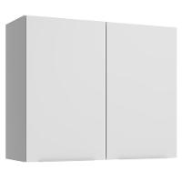 Armário Aéreo Para Quarto 80 Cm 2 Portas Branco Neo Madesa - 1