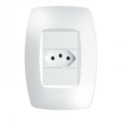 Conjunto Tomada 2p+t 20a 250v Elegance - 2258 - Fame Cj.tomada 2p+t 20a-250v Elegance Fame 092.2258.4