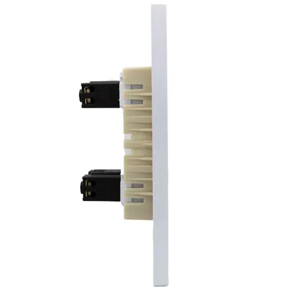 Conjunto 2 Tomadas 4x2 10a Branca - Rvb-1000-32 - Ravenna Conjunto 4x2 2 Tomadas 10a Branca - Rvb-1000-32 - Ravenna - 2