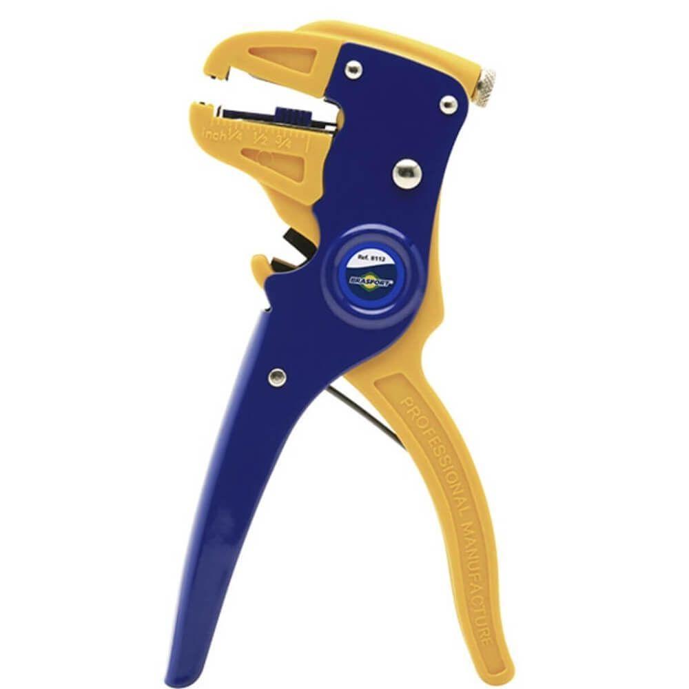 Alicate Reforçado Para Descascar Fio 7"" - 8112 - Brasfort Alicate Reforçado Para Descascar Fio 7" - 8112 - Brasfort - 1