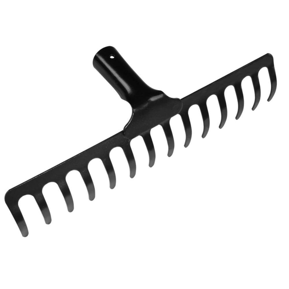 Ancinho 14 Dentes Curvo Leve Em Aço Sem Cabo - 77101144 - Tramontina Ancinho Curvo Leve 14d S-cabo Tramontina - 1