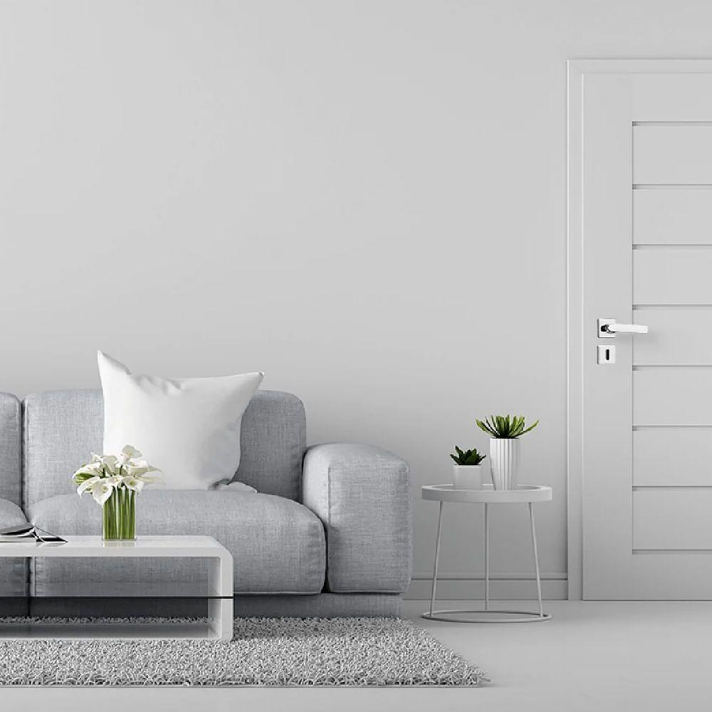 Conjunto De Fechadura Interna 1700 Viena Cromado - 94463 - Silvana - 2