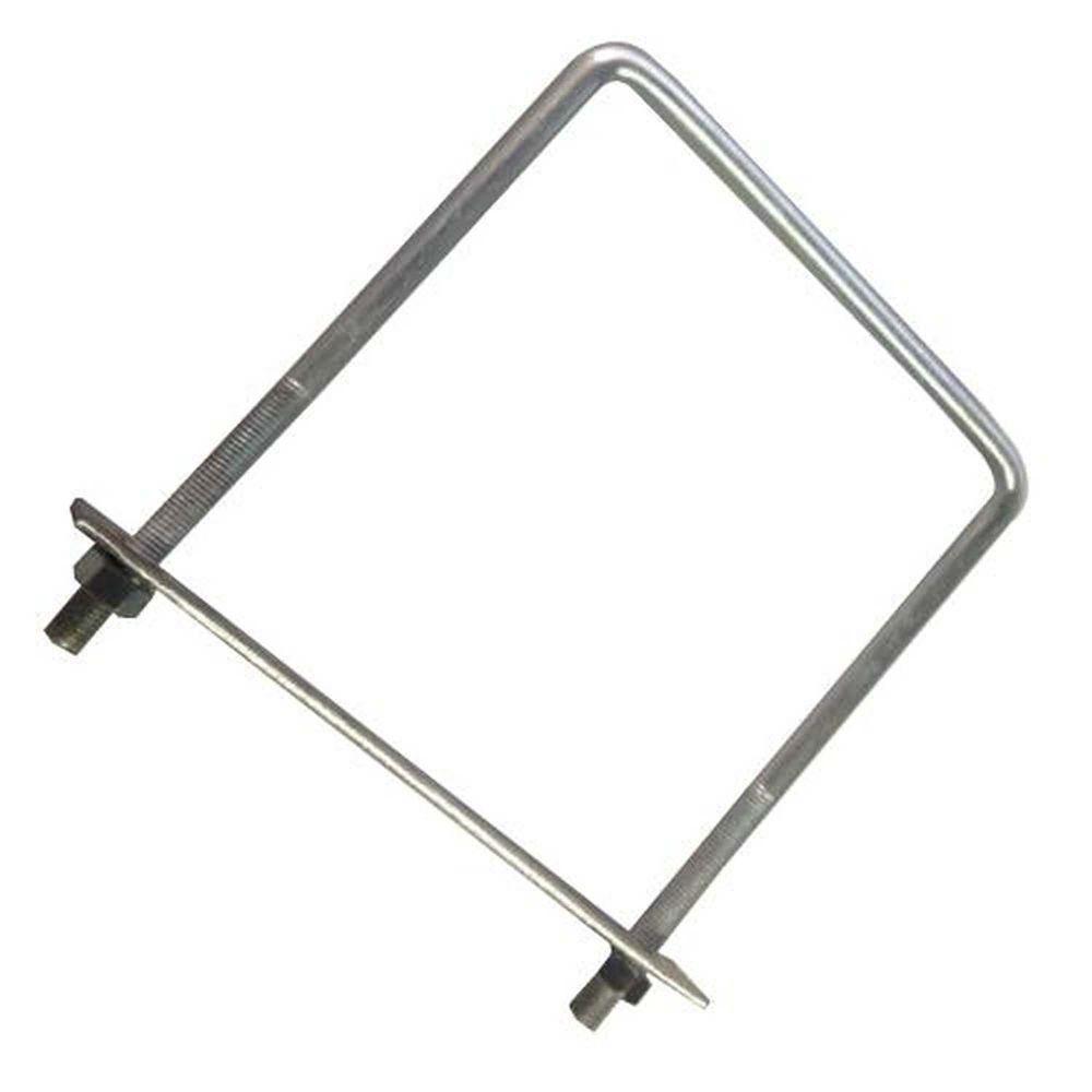 Abraçadeira Para Poste 15cm X 20cm - Fixação De Postes - Metalúrgica Almeida - 2