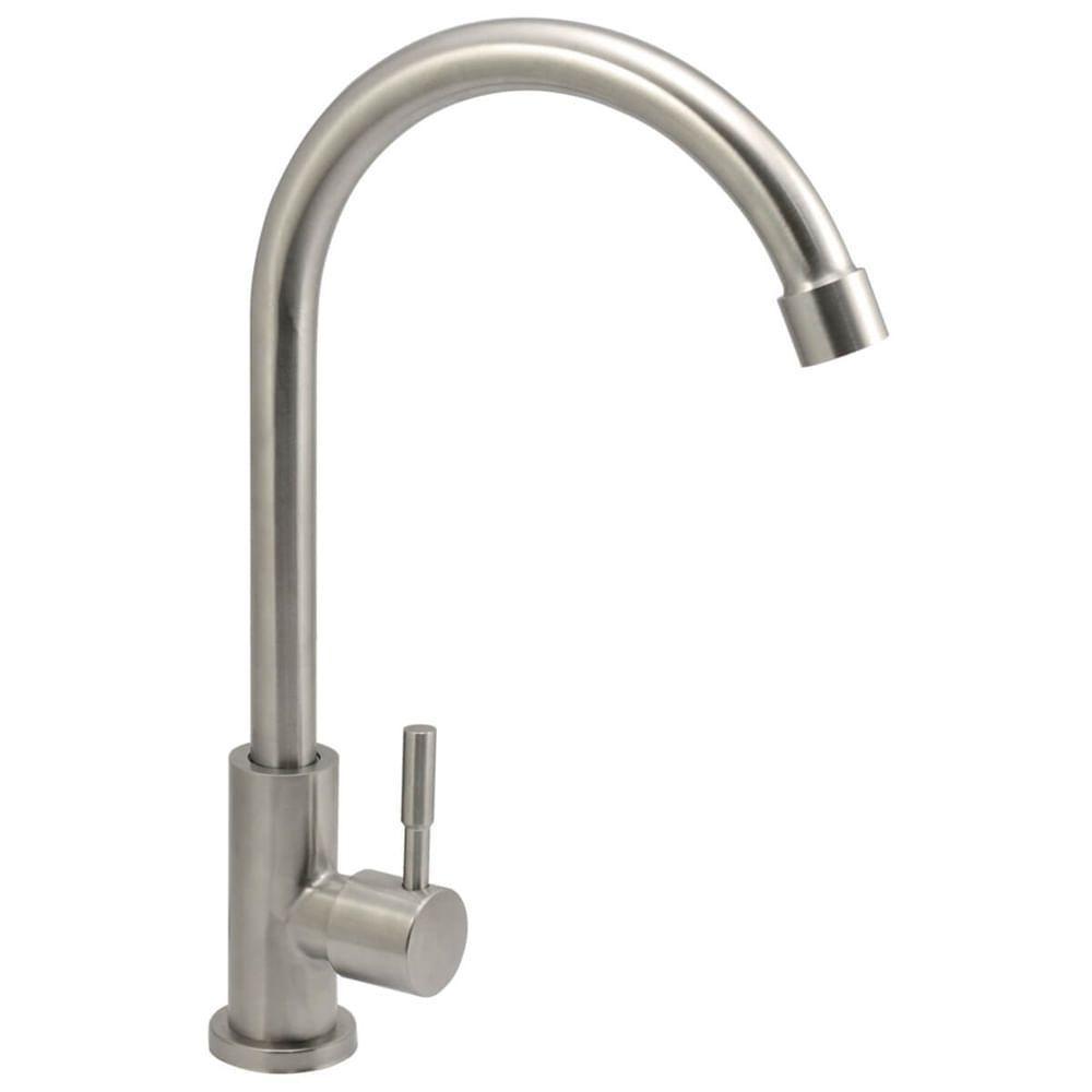 Torneira De Mesa Bica Móvel Steel Inox Para Pia 9502 - 771096 - Stoc - 1