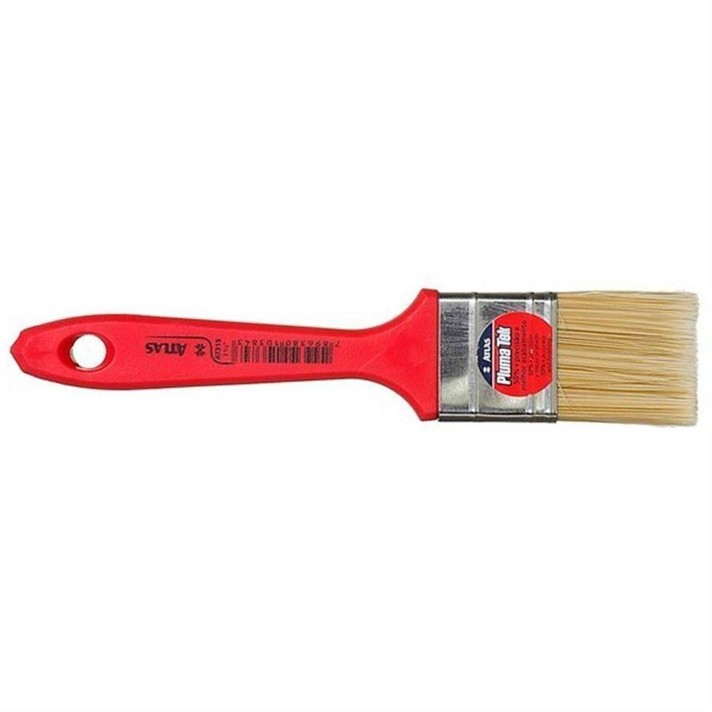 Trincha Pluma Tek Cerda Branca 2.1-2"" - 315-6 - Pinceis Atlas Trincha Plumatek Cerda Branca 2.1-2" Atl 315-6 - 1