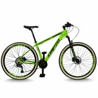 Bicicleta Aro 29 Cripto 24 Marchas Freios Disco E Suspensão Pneu Bege - 21 - 1