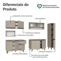 Armário De Cozinha Completa 280 Cm Crema Nice Madesa 02