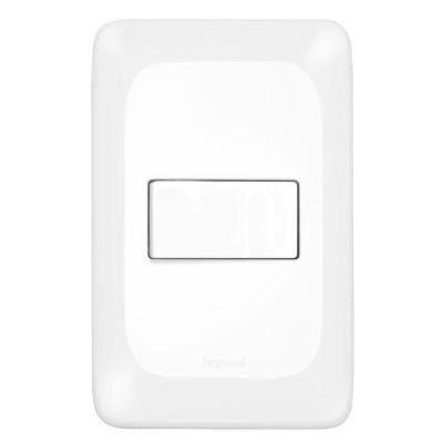 Interruptor Simples 10 Ampères 4x2 - Lgx010 - Pial Interruptor Simples 10a 4x2 Pial Pop - Lgx010 - Pial