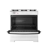Fogão Esmaltec 5 Bocas Ideal Top Mesa Inox Tampa De Vidro Forno 84 Litros Branco T5IAB Bivolt - 6