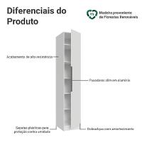 Guarda-roupa Modulado 1 Porta Branco Neo Madesa - 3