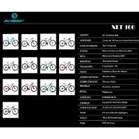 Bicicleta Aro 29 Ksw 27v Alivio, Freio Hidraulico, Trava E K7 - 17 Branco-preto - 3