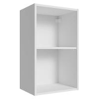 Armário Aéreo Para Quarto 40 Cm 2 Nichos Abertos Branco Neo Madesa - 1