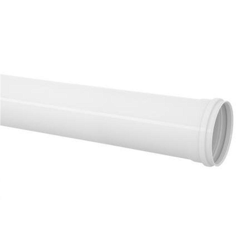 Tubo Pvc Para Esgoto 100mm Ou 4" Série Normal 6 Metros - 11031030 - Tigre Tubo Esgoto 100mmx6m Serie Normal Branco - 1