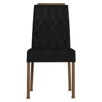 Kit 4 Cadeiras De Jantar 4256 Com Espaldar Rustic-oxford Madesa - 5