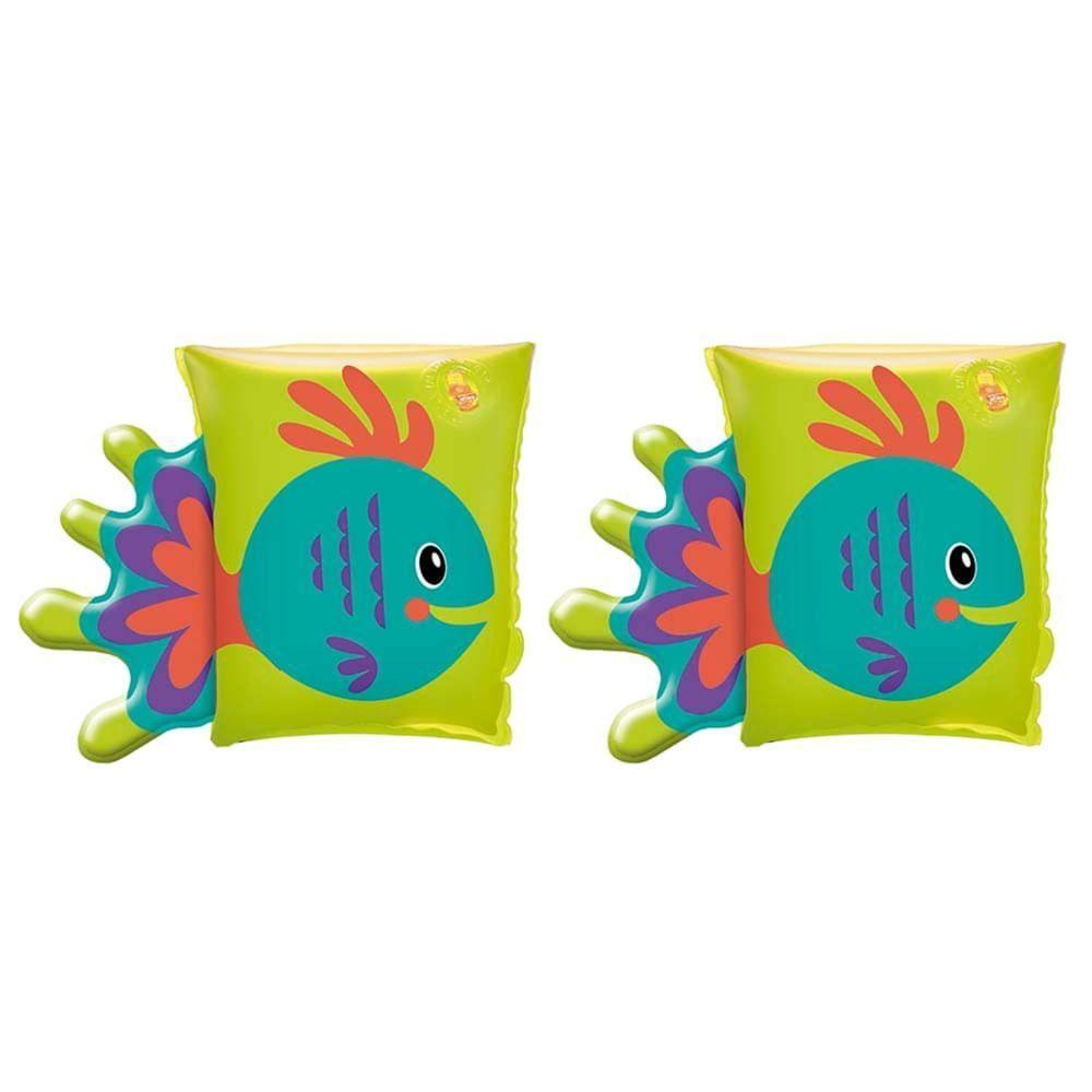 Boia Inflável De Braço Em Formato De Bichinhos 23cm X 15cm - 1803 - Mor - 1