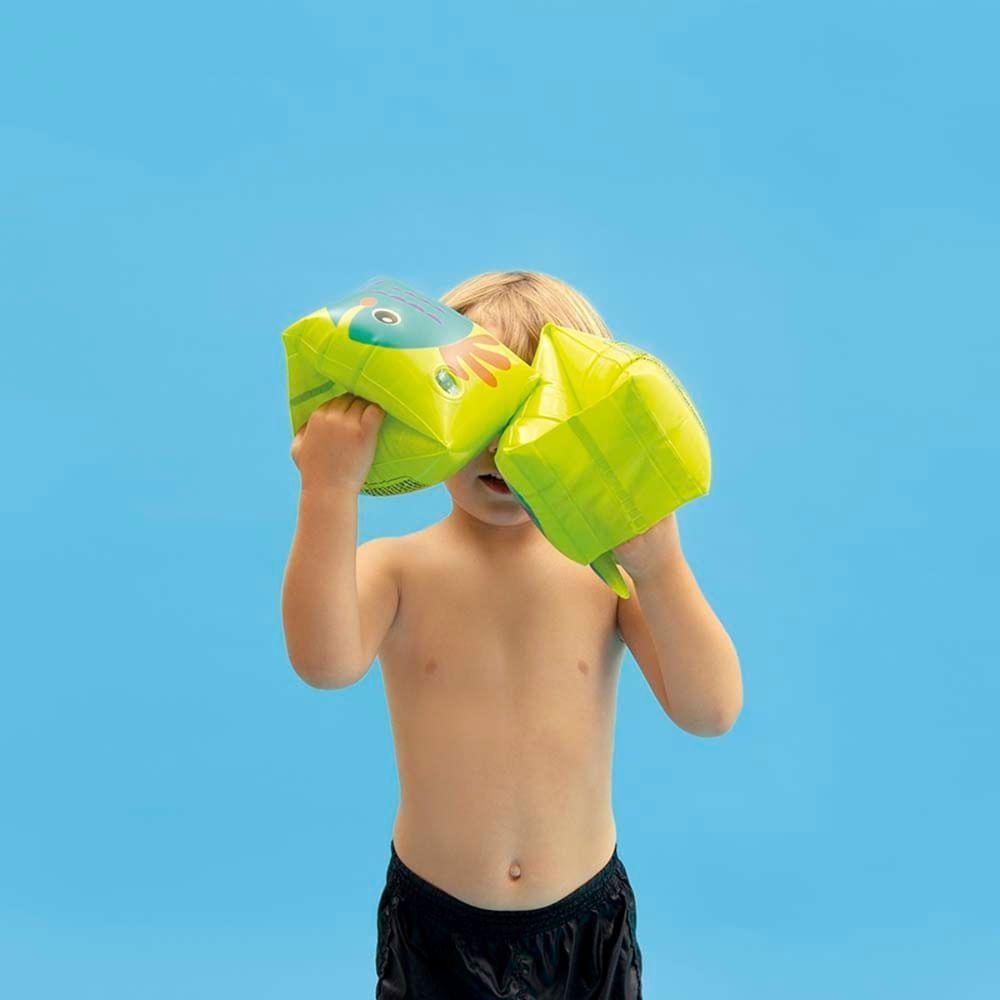 Boia Inflável De Braço Em Formato De Bichinhos 23cm X 15cm - 1803 - Mor - 2