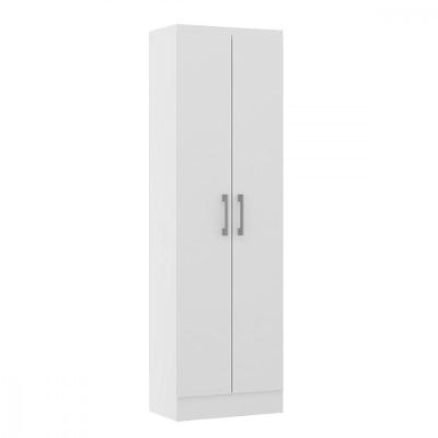 Armário Multiuso Com 2 Portas 52x170cm Mdp 3000 Menu Móveis Branco