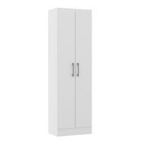 Armário Multiuso Com 2 Portas 52x170cm Mdp 3000 Menu Móveis Branco - 1