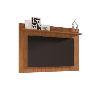 Painel Siena Baixo 1.6 Sala Tv Até 60 Polegadas Frisado Cedro Cedro