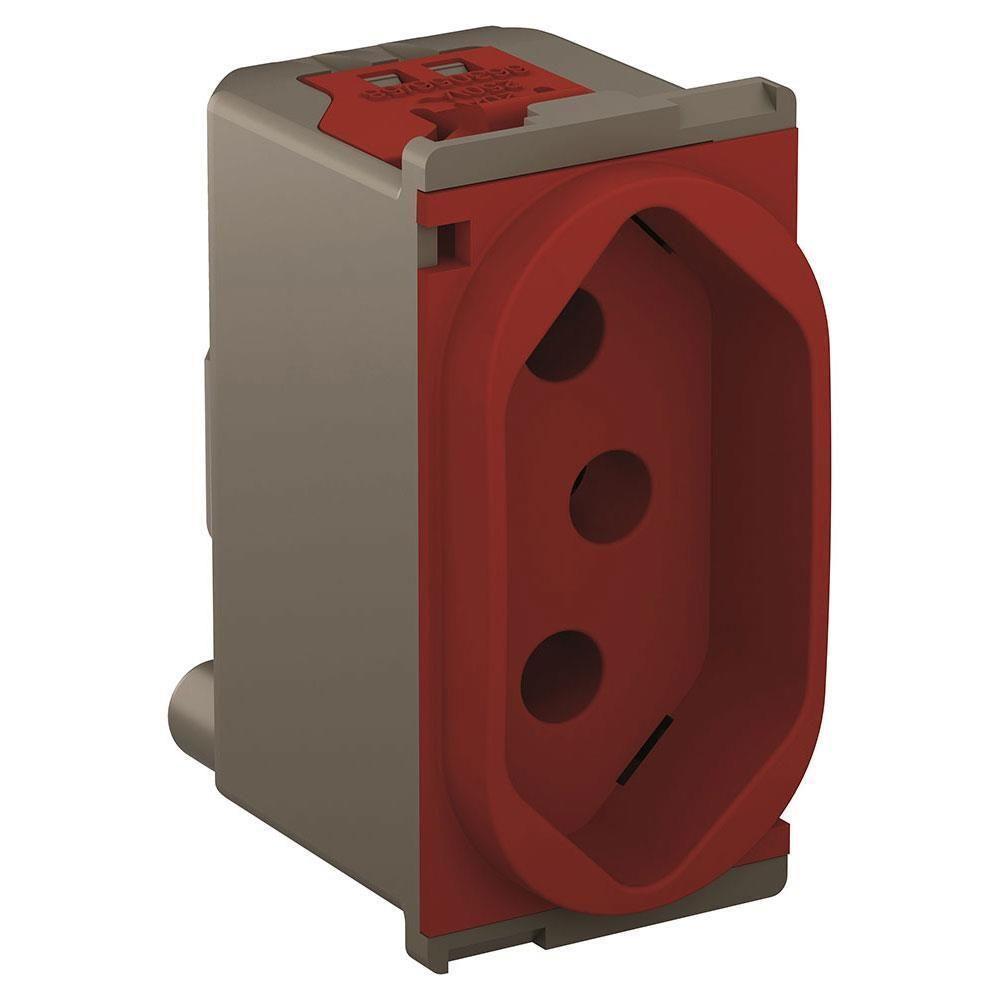 Tomada 2p+t Pb 20a Nereya Vermelha - 663058 - Pial Tomada 2p+t Pb Ny Vm 20a Nereya Pial - 1