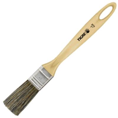 Trincha Dupla Cerda Com Filamento Gris De 1"" 573 - 60573004 - Pincéis Tigre Trincha 1" 573 - 60573004 - Pincéis Tigre