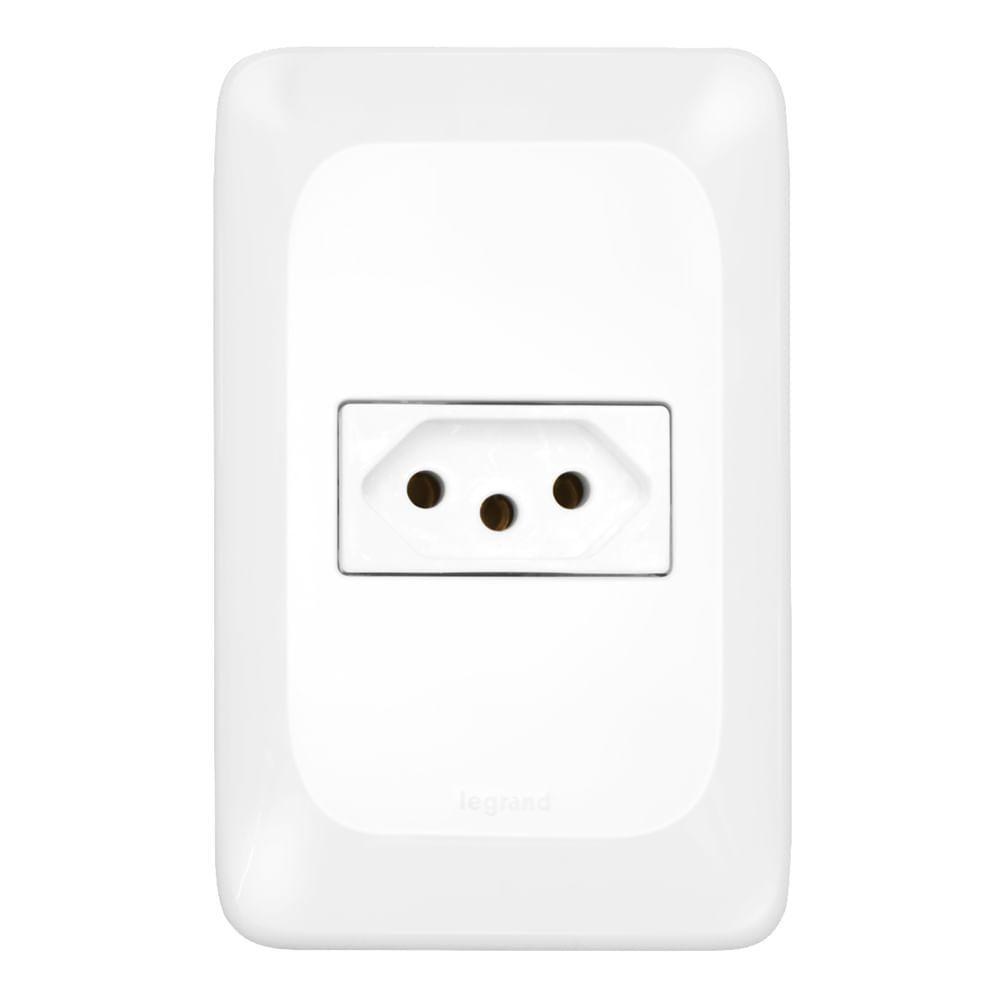 Tomada 2p+t 20 Ampères 4x2 - Lgx03020 - Pial Tomada 2p+t 20a 4x2 Pial Pop - Lgx03020 - Pial - 1