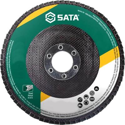 Disco Flap Abrasivo Metal 4.1-2"" Grão 60 - St55502g - Sata Disco Flap Abrasivo Metal 4.1-2" Grão 60 - St55502g - Sata