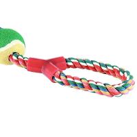 Brinquedo De Forca Com Bola De Tênis Para Pets - 70115 - Chalesco Forca Com Bola De Tênis - 70115 - Chalesco - 3