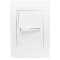 Conjunto Tomada Interruptor Simples Horizontal 4x2 - Rvb-1000-2 - Ravenna - 1