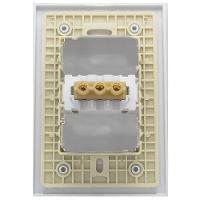 Conjunto Tomada Interruptor Simples Horizontal 4x2 - Rvb-1000-2 - Ravenna - 2