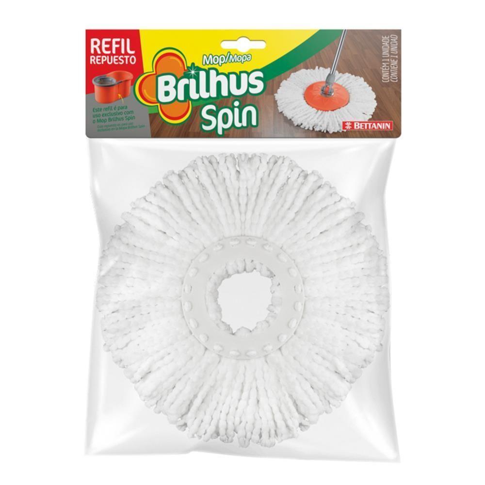 Refil Mop Balde Brilhus Spin - Bt2051r - Bettanin Refil Balde Mop Brilhus Spin Bettanin Bt2051r - 1