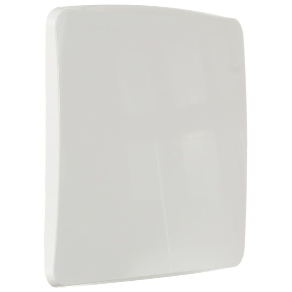 Placa 4x4 Cega Branca Miluz - S3b77400 - Schneider Placa 4x4 Cega Br Schneider S3b77400-miluz - 1