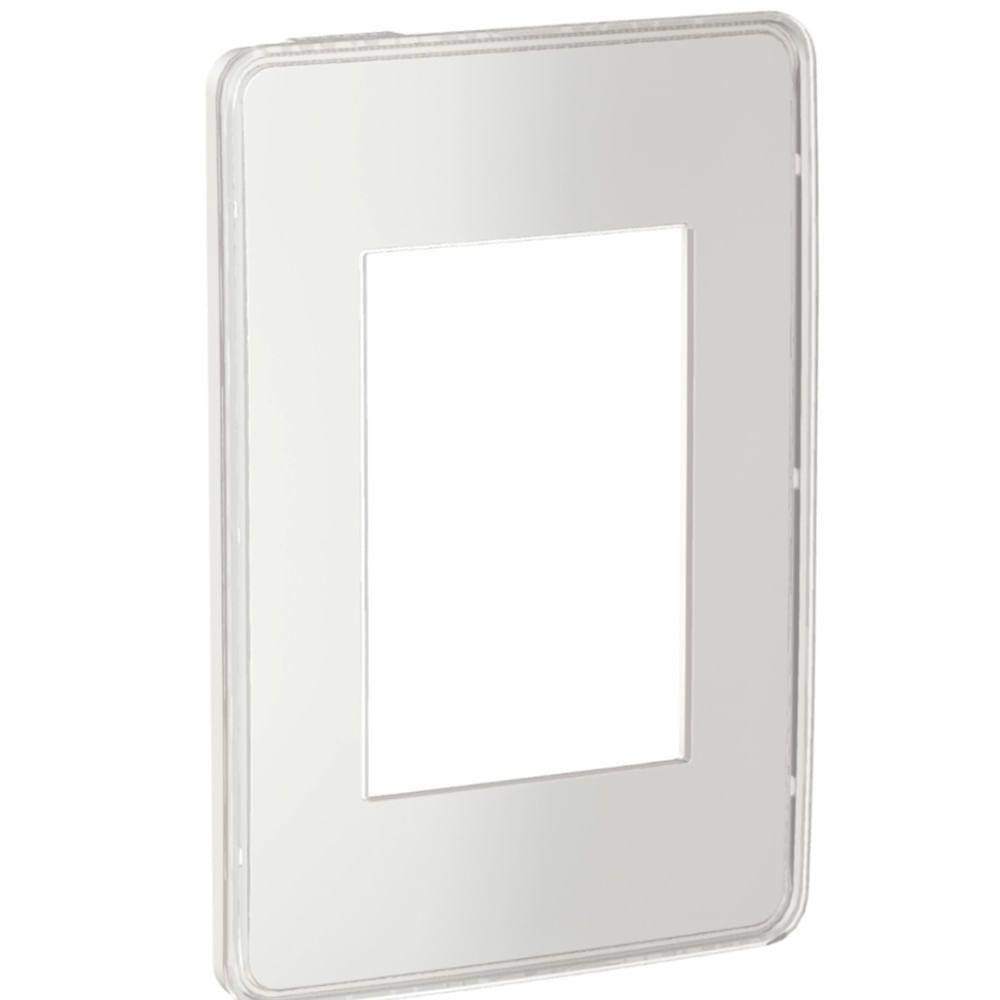 Placa 4x2 3 Postos You Branca - S739103009 - Schneider Placa 4x2 3 Postos Br-you Schneider - 1