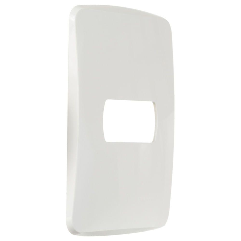 Placa 4x2 1 Posto Branca Miluz - S3b77110 - Schneider Placa 4x2 1 Posto Br Schneider S3b77110-miluz - 1