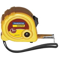 Trena Com Fita De Aço E Freio Duplo 3 Metros - 43156303 - Tramontina Trena 3m Tramontina - 1