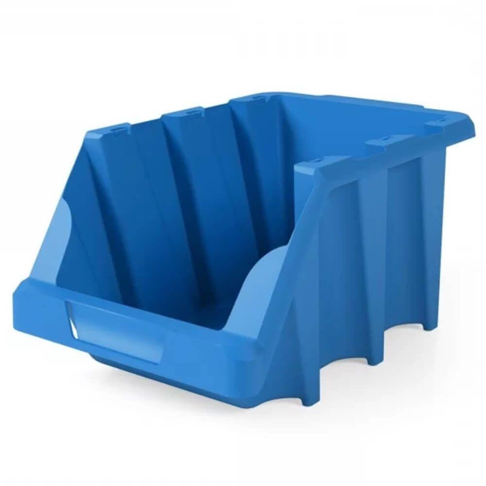 Kit Com 4 Gavetas Empilháveis N°5 Azul - 42018 - Presto - 1