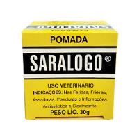 Pomada De Cicatrização Para Prevenção E Tratamento De Assaduras Para Cães E Gatos Saralogo 30g - 1