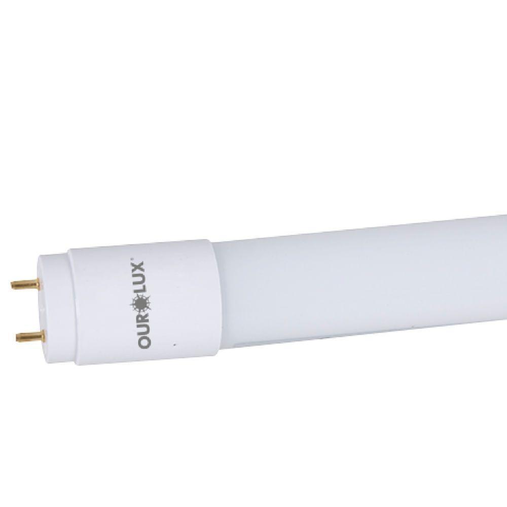 Lâmpada Superled Tubular T8 Glass De 9 Watts E 4000k - 20251 - Ourolux Lampada Superled Tubular 9w 4000k Bivolt - 2