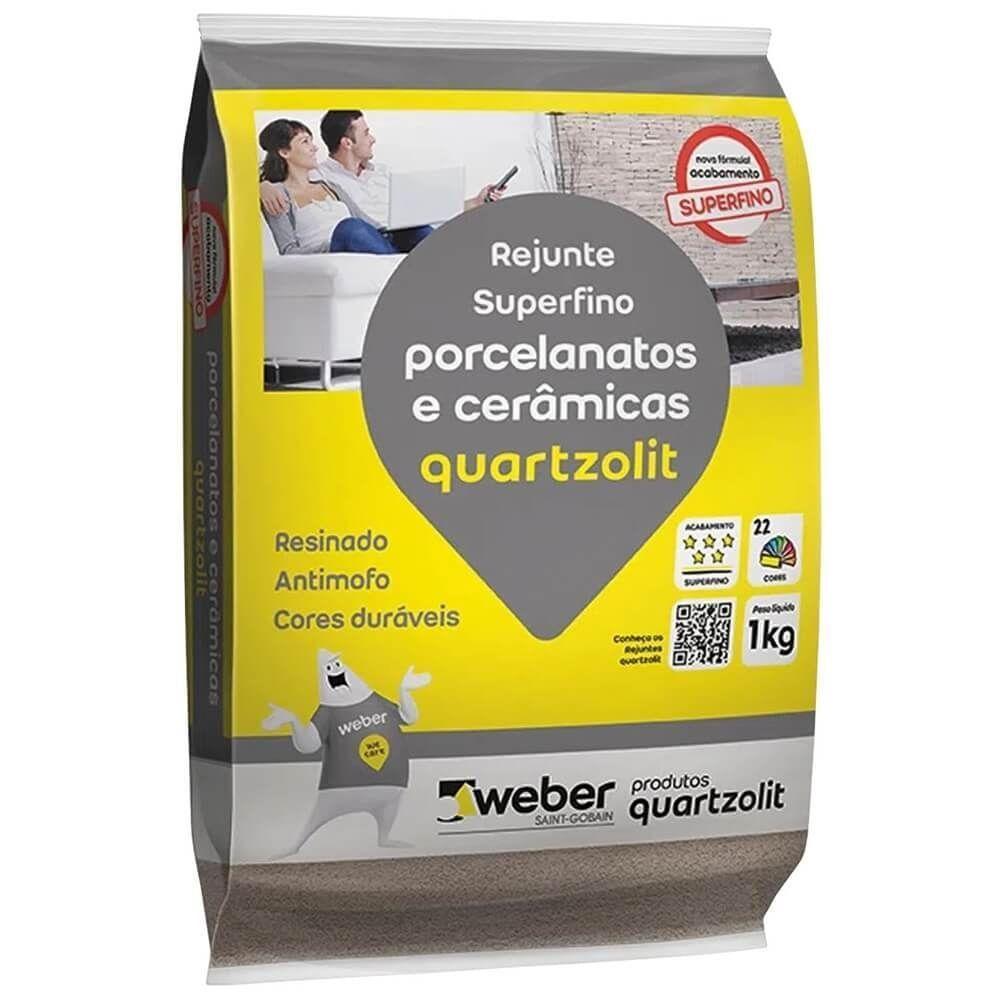 Rejunte Porcelanatos E Cerâmicas 1 Kilo Kraft - 0110.00161.0015fd - Quartzolit - 1