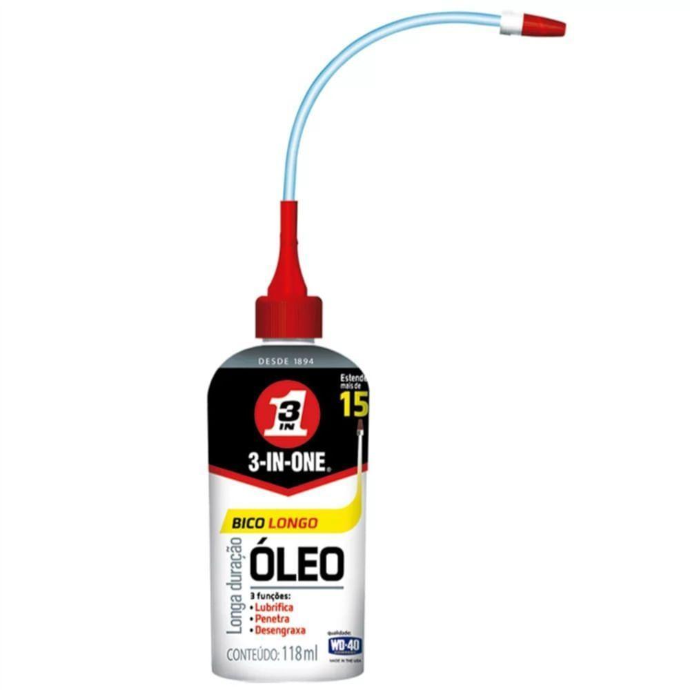 Óleo Lubrificante 3 In One 118ml - 836788 - Wd-40 - 2