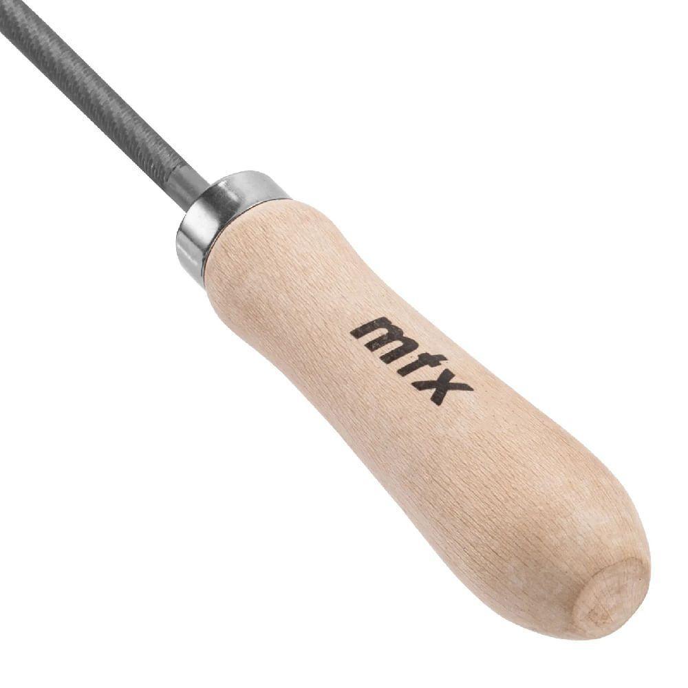 Lima Redonda Murça 6? - 150mm Com Cabo De Madeira - 1612355 - Mtx - 4