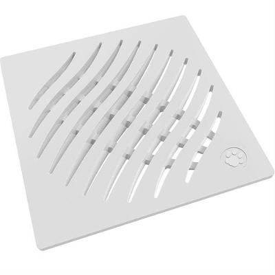 Ralo Grelha Quadrada Branca Esgoto 100 Mm - 27.50.500.7 - Tigre