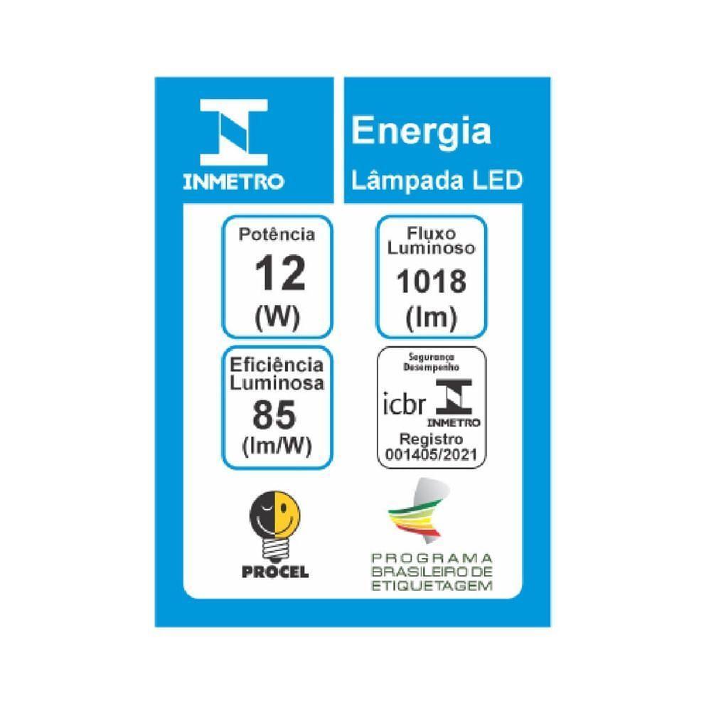 Lâmpada Led Tkl 80 12 Watts 3000k - 11080472 - Taschibra - 3