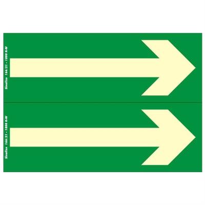 Placa Fotolum. 7x20 (rota De Saida) Sina - 220bu - Sinalize Placa Fotolum. 7x20 (rota De Saida) Sina 220bu
