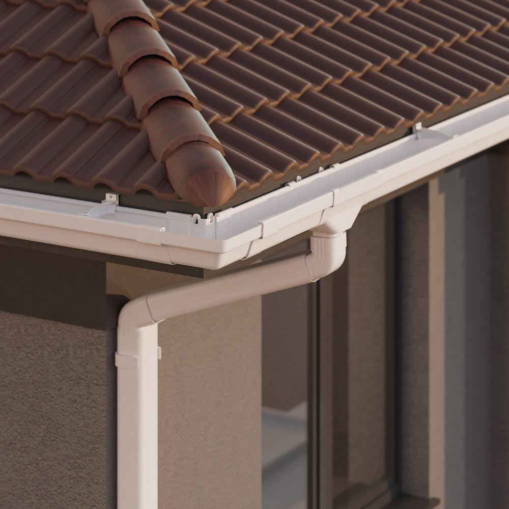 Emenda Da Calha Sem Vedação 57x119mm - Cal-ems*br - Astra - 2