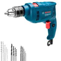 Furadeira De Impacto Gsb 550 Re Com 14 Acessórios De 550 Watts 110 Volts - 06011b60d4000 - Bosch - 1